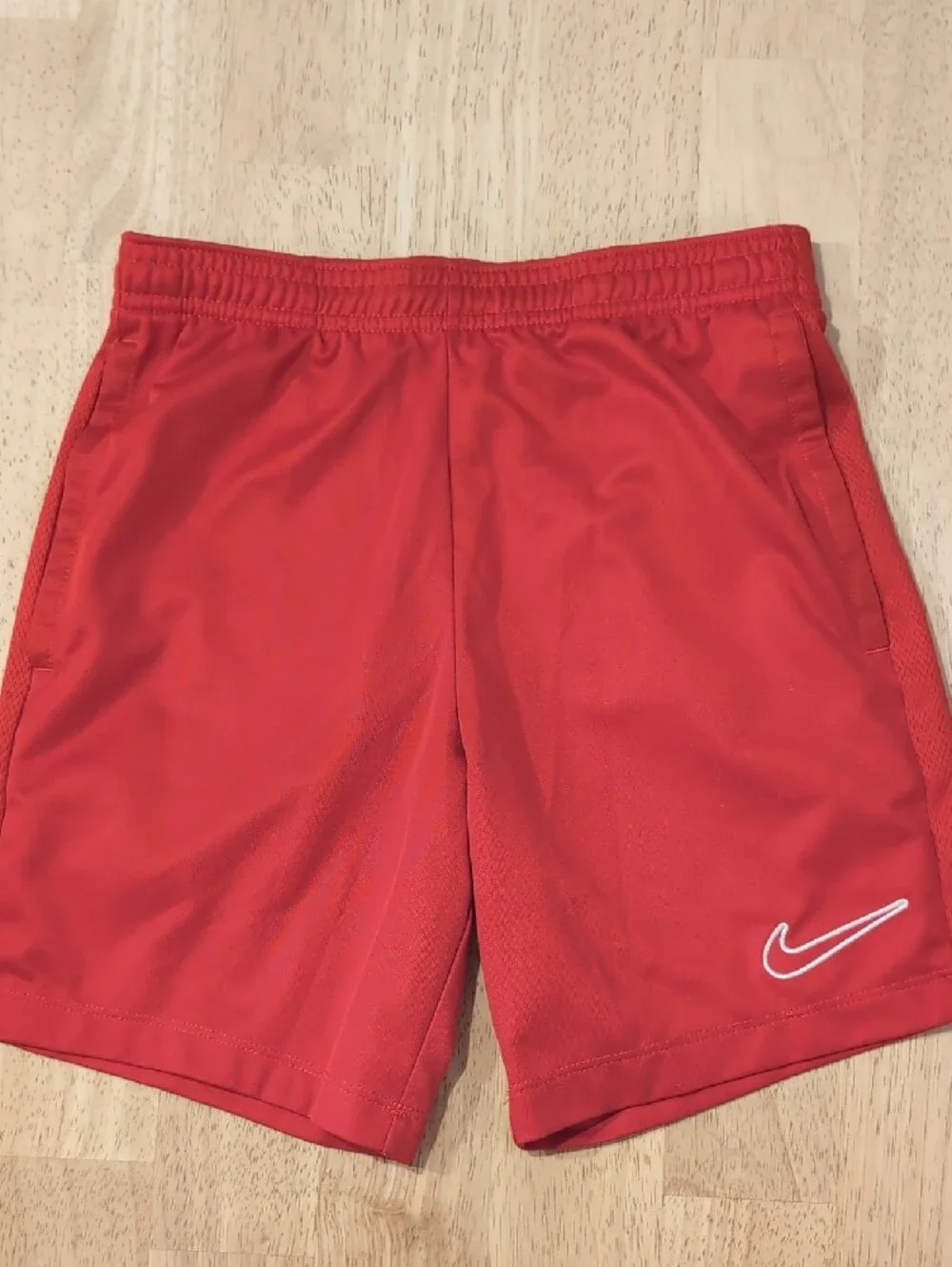Nike Kids' Athletic Shorts Set (Black, Red, Gray) Size Small